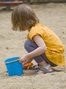 sensory play sand