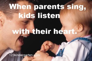 importance of singing to kids