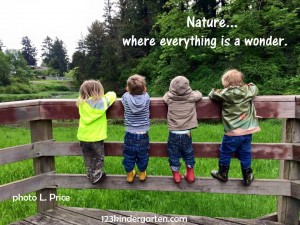 kids go wild for nature