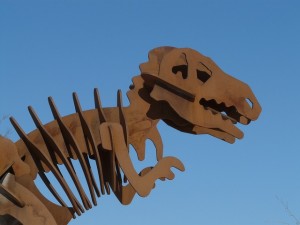 dinosaur puzzle model