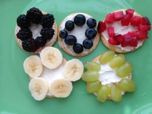Olympic snacks for kids
