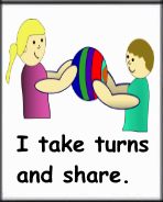 sharing and taking turns for kids