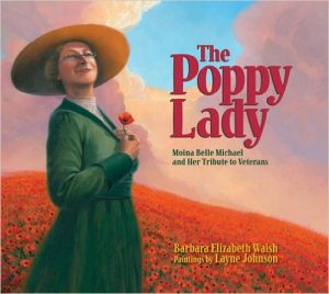 The Poppy Lady Remembrance Day Poppy Day