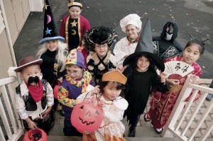 Children Trick-or-treating