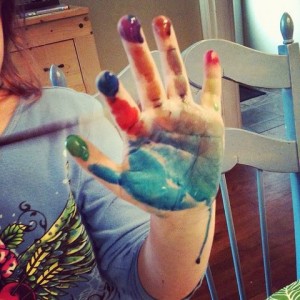 painting activities with kids
