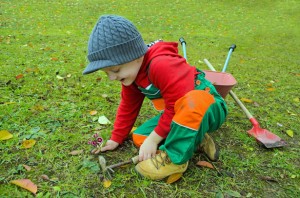 gardening with young children