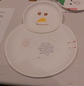 fun learning activity for shapes with snowmen