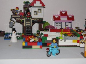 pretend play with Lego