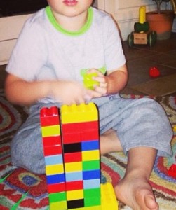 early learning with Lego and Duplo