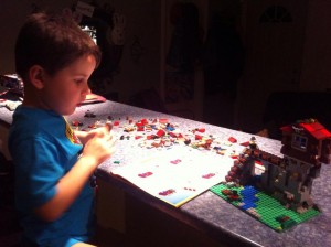 developing concentration and attentional skills with lego