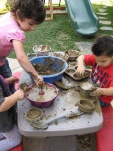mud play fun and learning