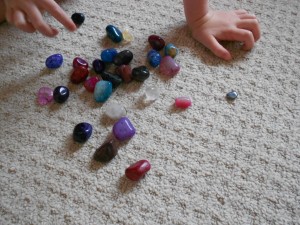 science fun and play with rocks