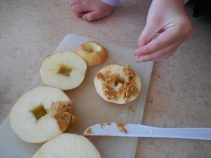 apple cooking with kids