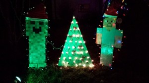 Minecraft Christmas Lights