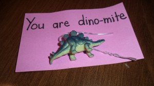 dinosaur valentine cards