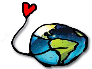 valentine for earth for kids