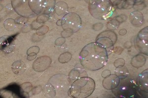 science fun for kids with bubbles