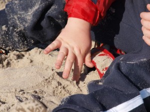 sand and dirt science play