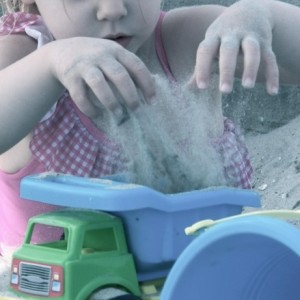 sand and dirt science play