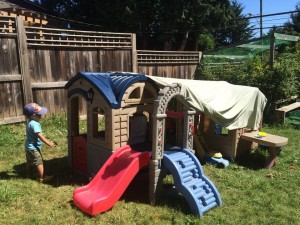 blanket forts outside