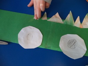 dinosaur headband craft