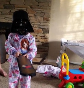 darth vader dress-up play