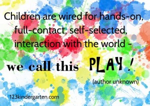 children and play