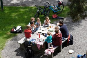 nature time family picnic