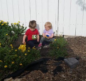 outside play with transportation toys