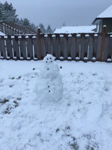 Christmas outdoor play