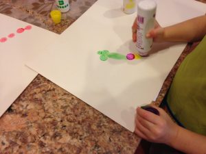 kids Chinese new year painting craft