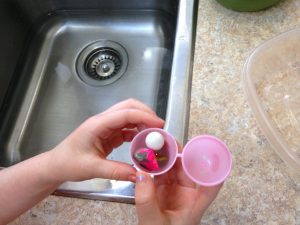 Easter egg float-sink science